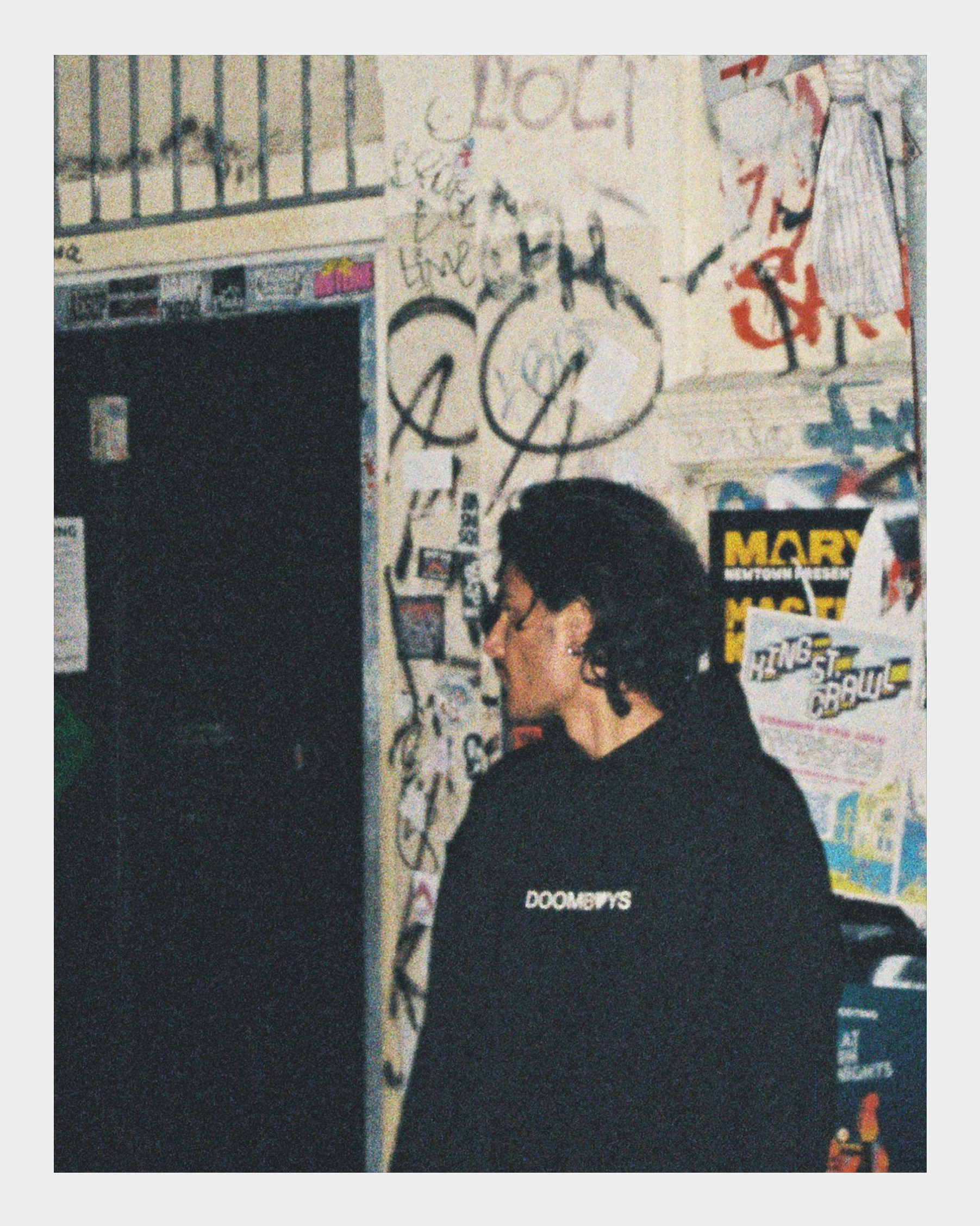 DOOMBOYS HOODIE - BLACK